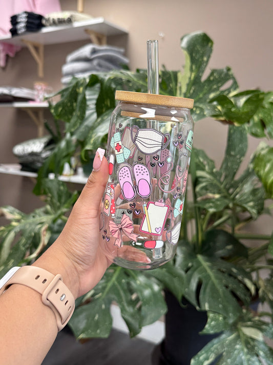 (RTS) MEDICAL DOODLES DRINKWARE