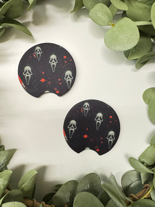 (RTS) BLOODY DARKNESSS CAR COASTER SET