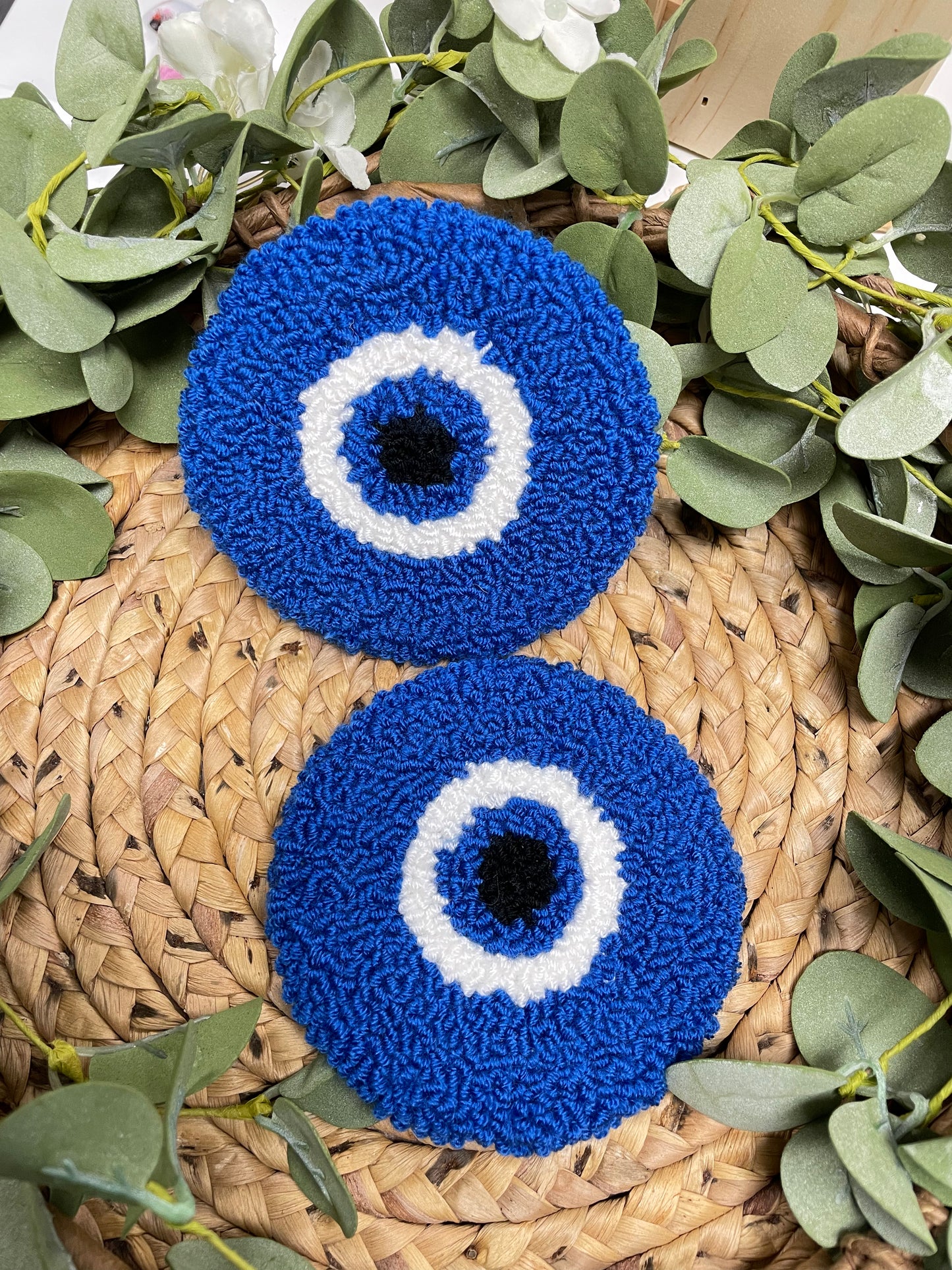 (RTS) Evil Eye Mug Coasters