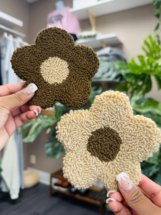 (RTS) KRAFTY FLORAL RUG COASTER