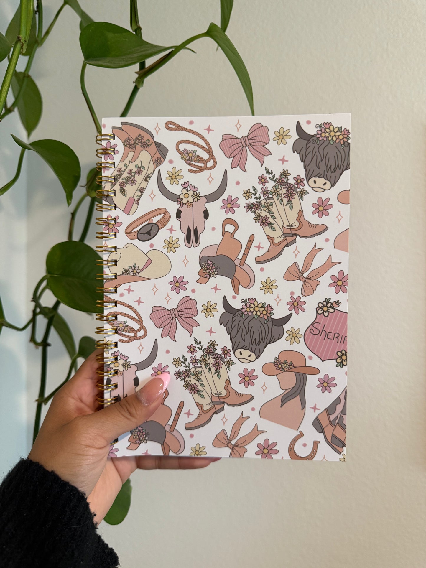 (RTS) WESTERN GIRLIE NOTEBOOK
