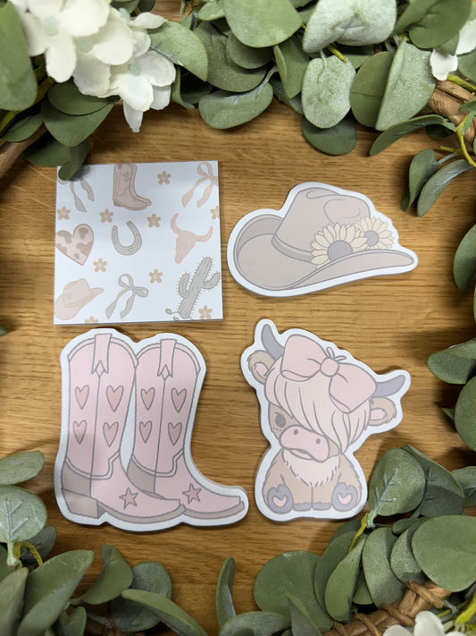 (RTS) WESTERN STICKY NOTES