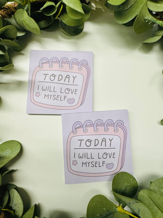 (RTS) TODAY I WILL STICKY NOTE