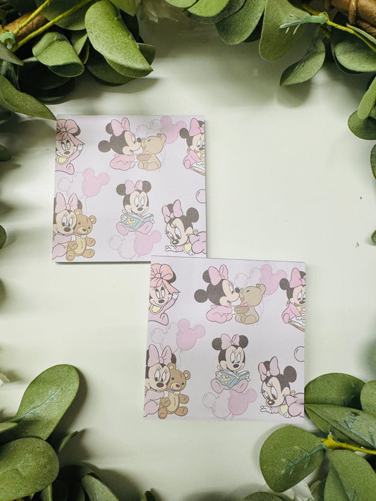 (RTS) BABY MINNIE STICKY NOTE
