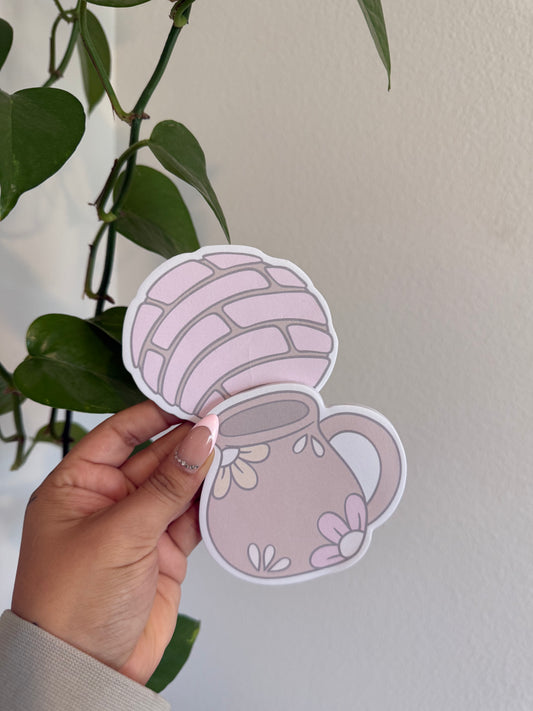 (RTS) CAFECITO Y CHISME SHAPED STICKIES