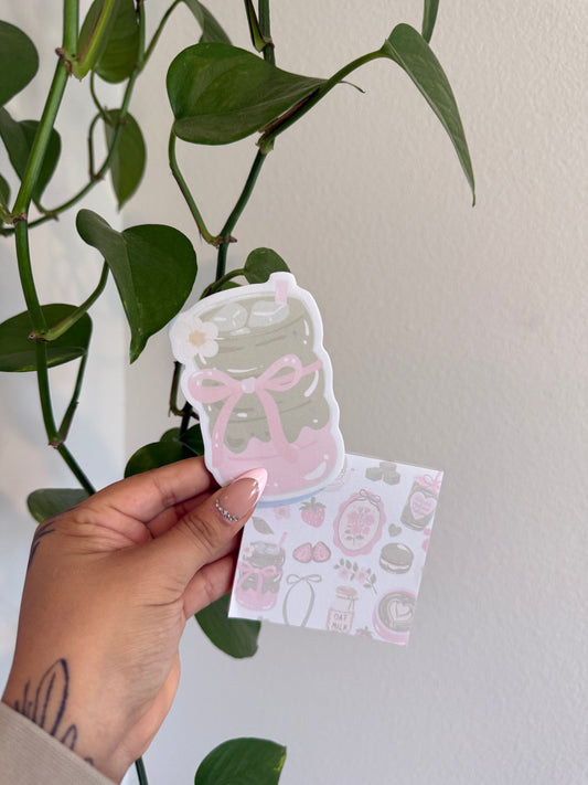 (RTS) MATCHA STICKIES
