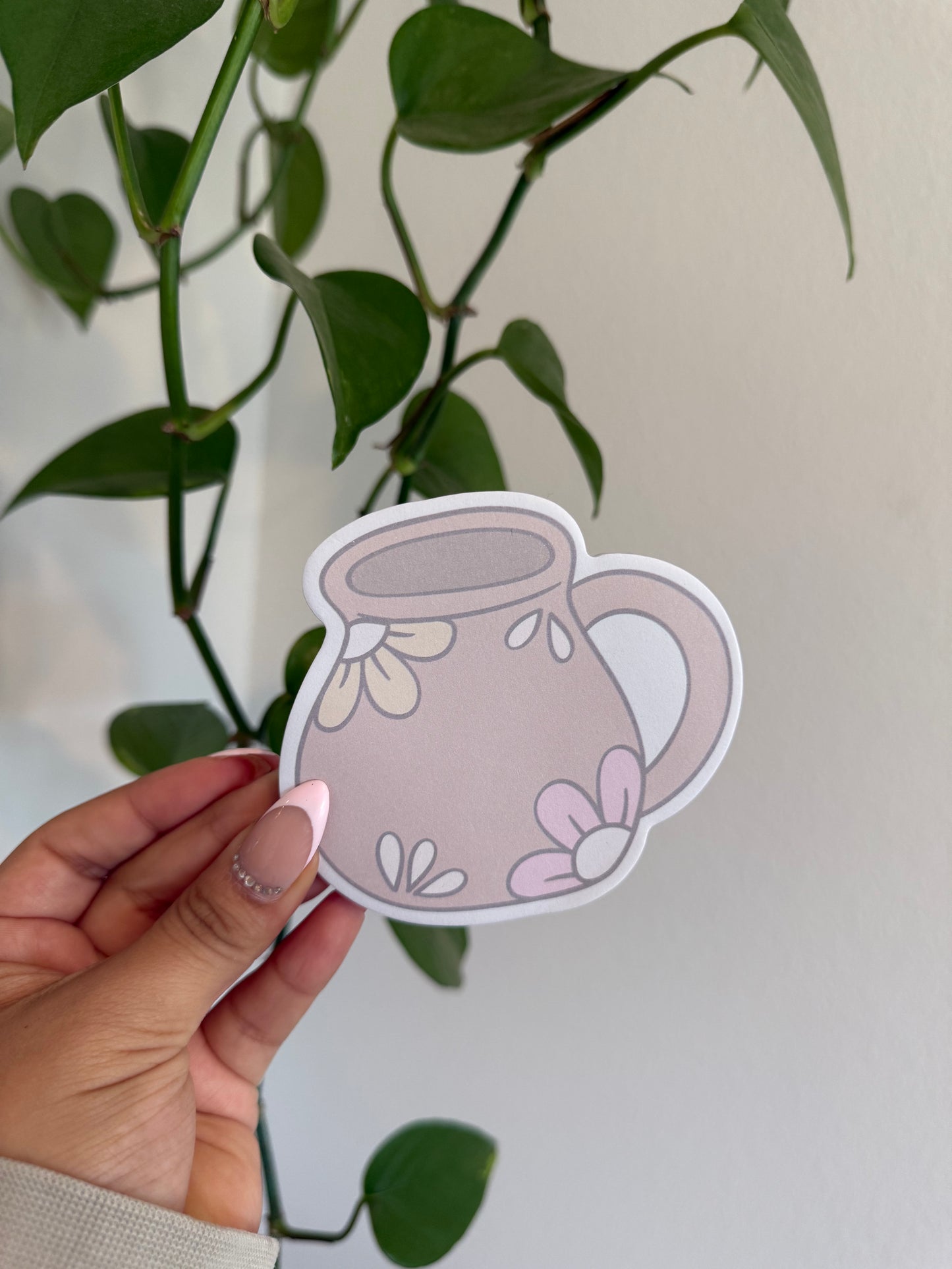 (RTS) CAFECITO Y CHISME SHAPED STICKIES