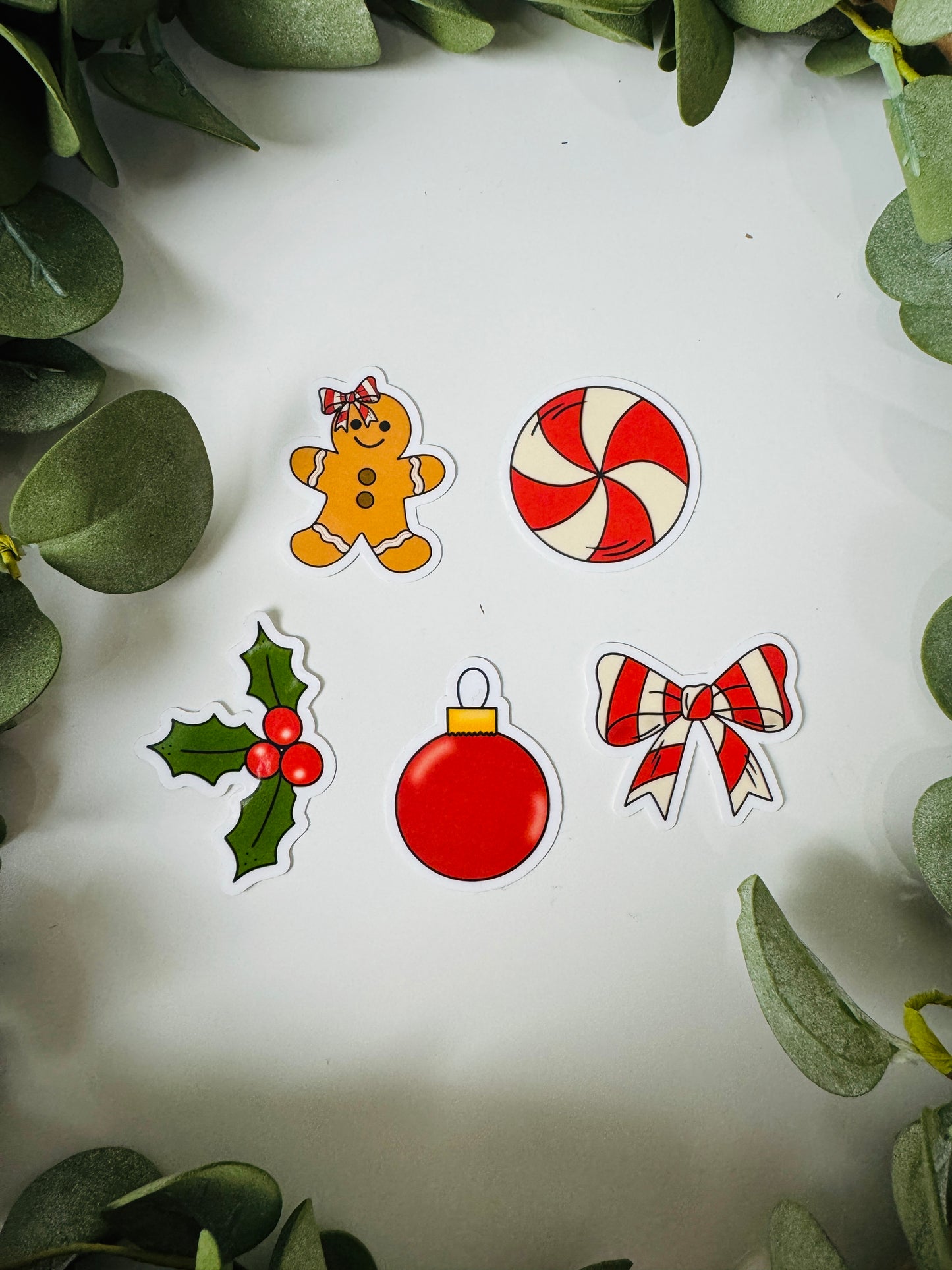 (RTS) JOLLY GINGERBREAD STICKER SET (5)