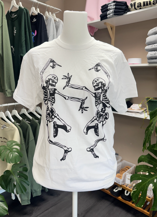 (RTS) DANCING SKELETON TEE
