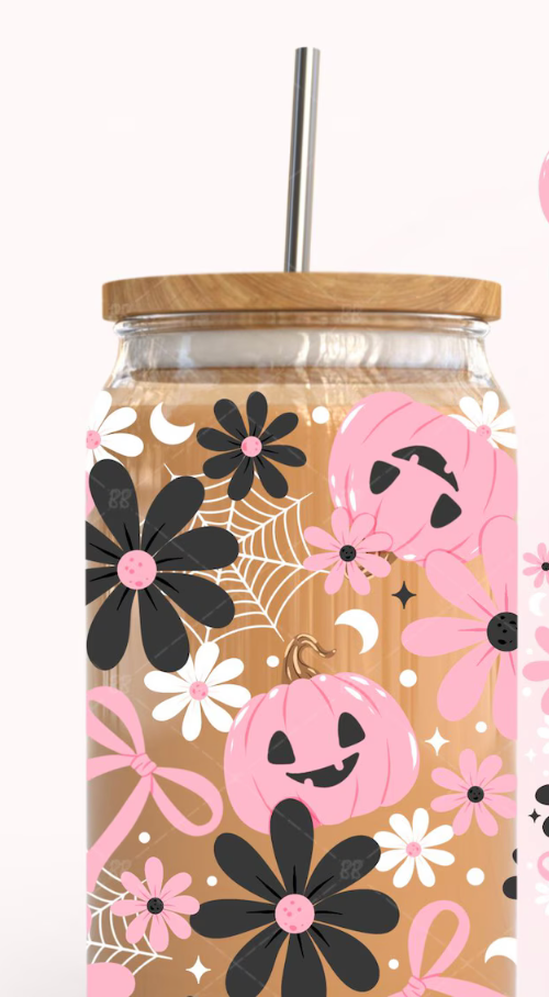 (RTS) RETRO PUMPKIN DRINKWARE